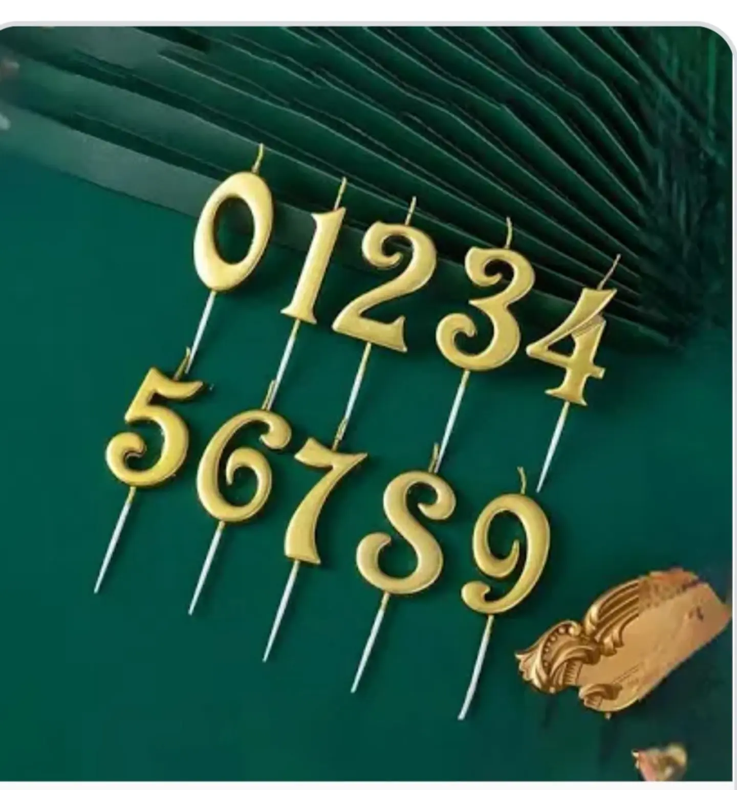 شمع أرقام