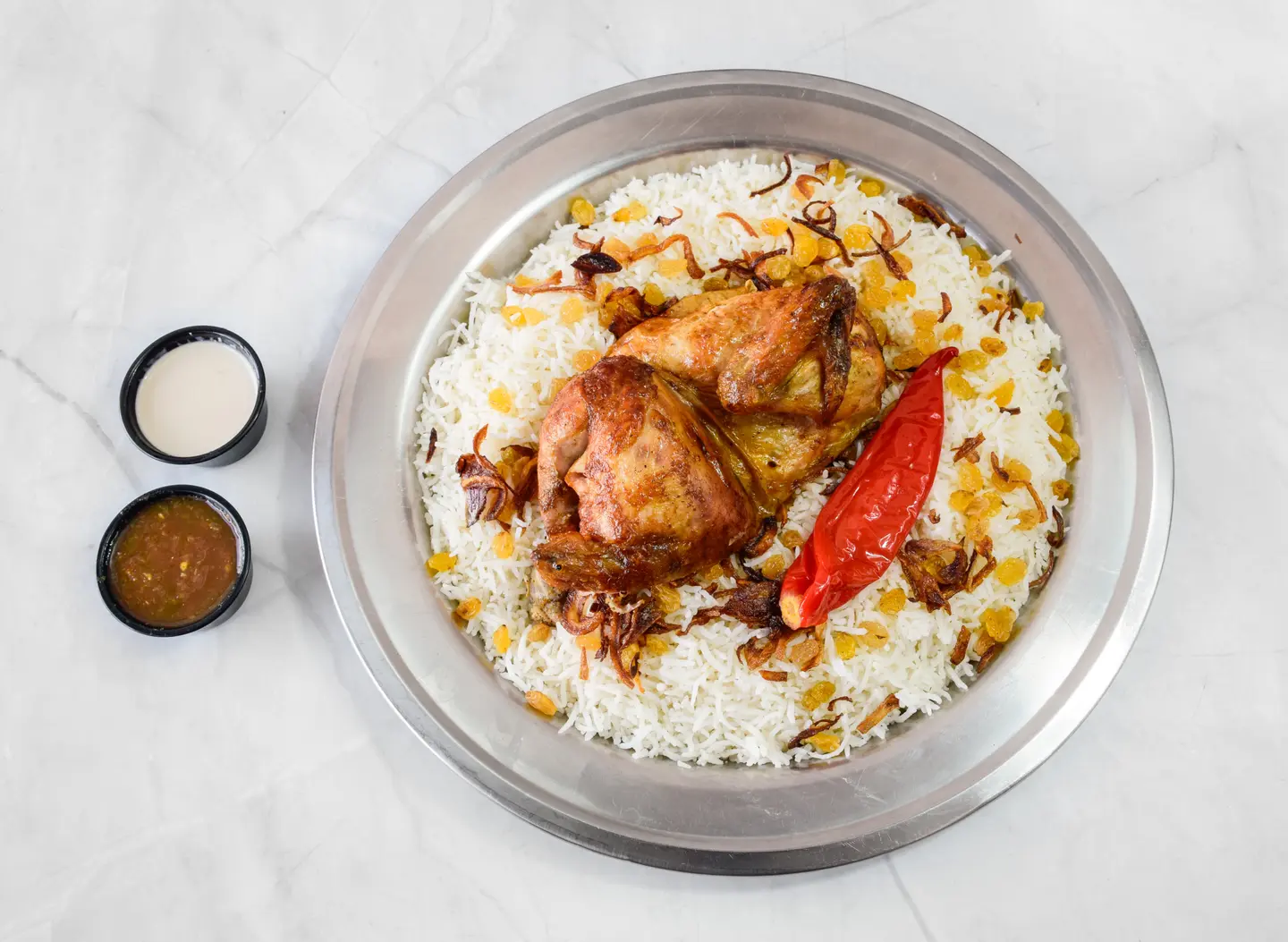 دجاج شواية كلاسيك مع الأرز