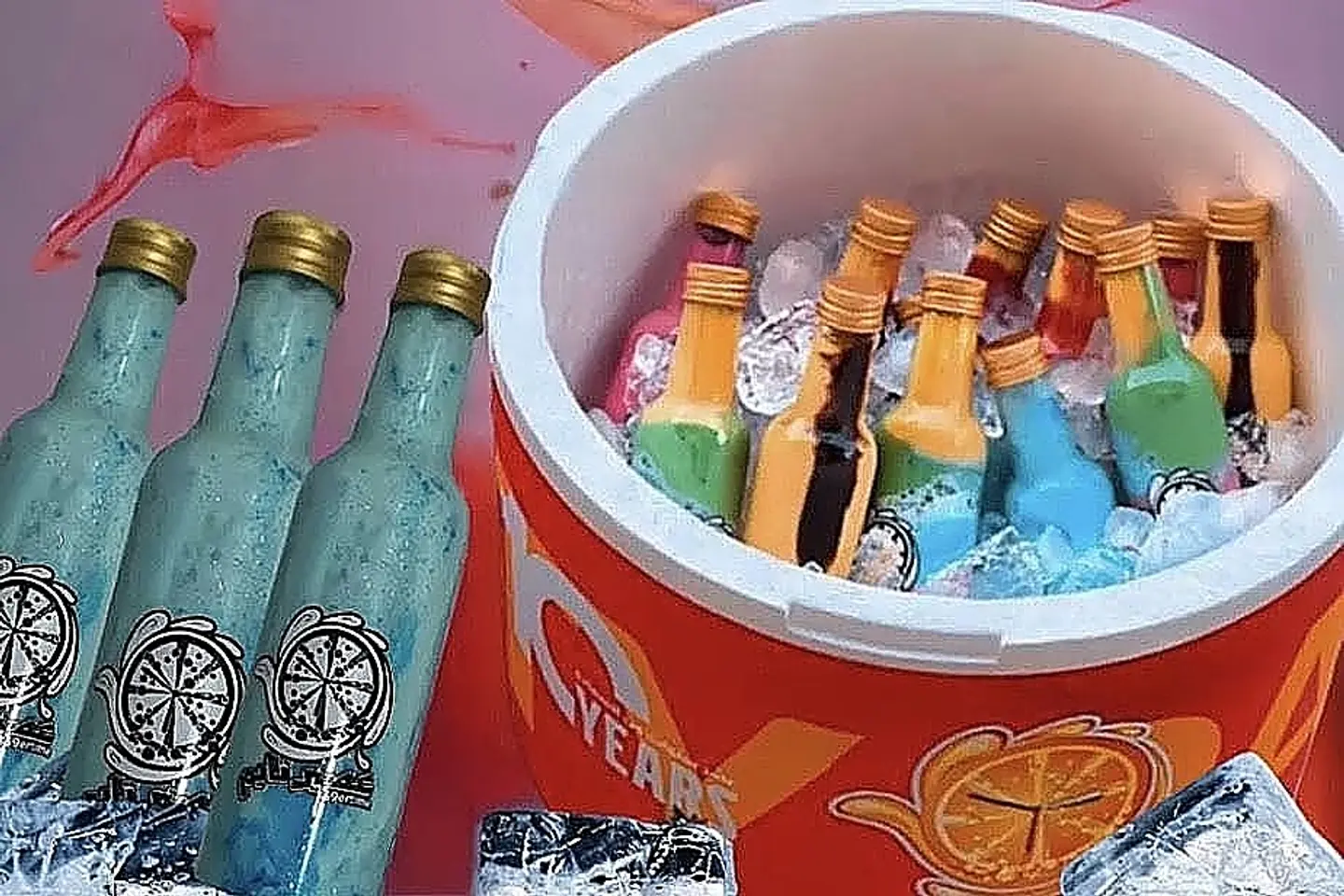 ميني جوس طوالي ١٢ حبة