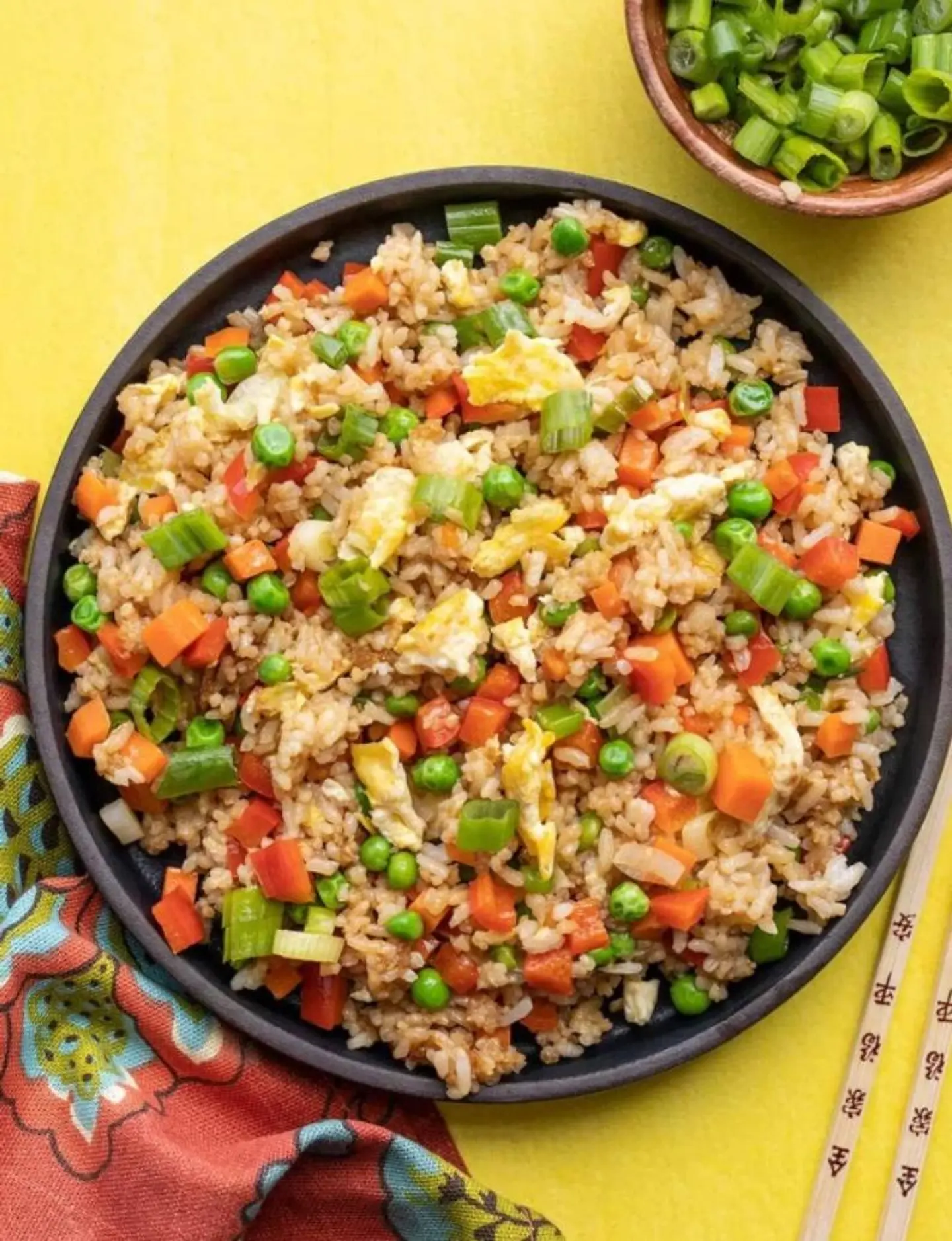 Mixed Vegetable Rice Dish