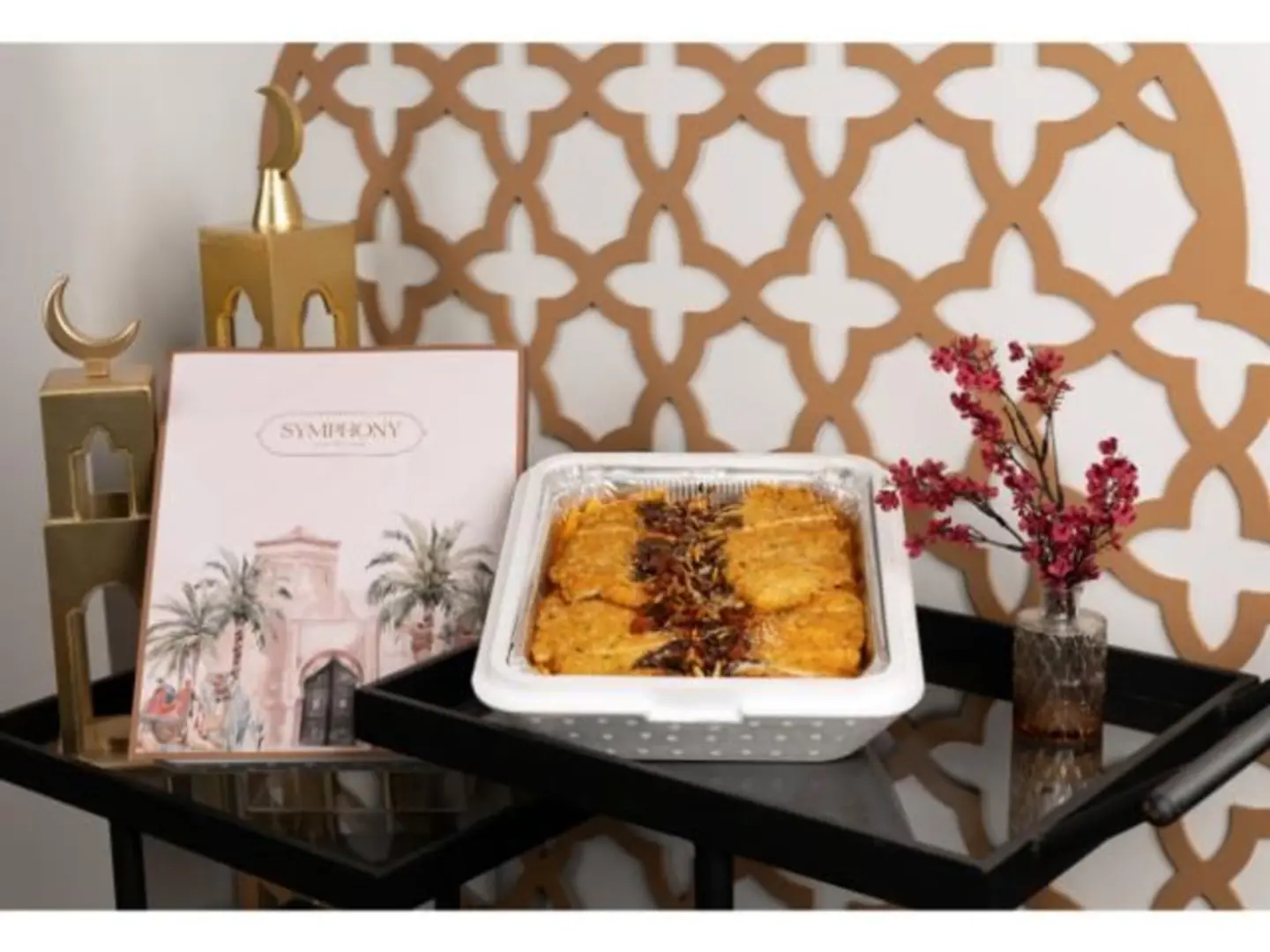 Pink Pasta With Crispy Chicken