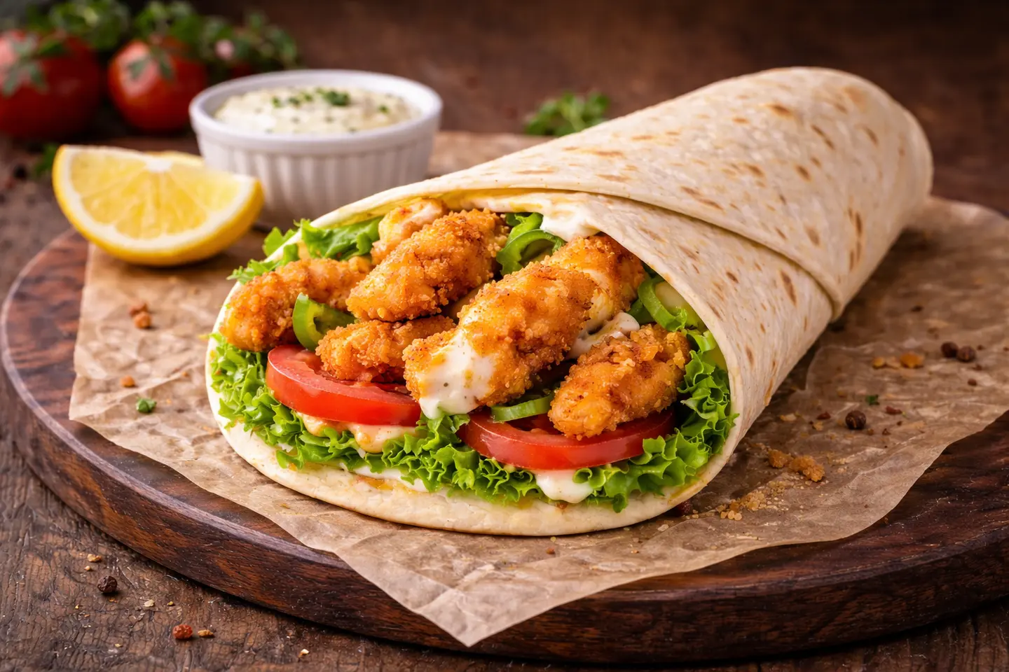 Chicken Strips Tortilla