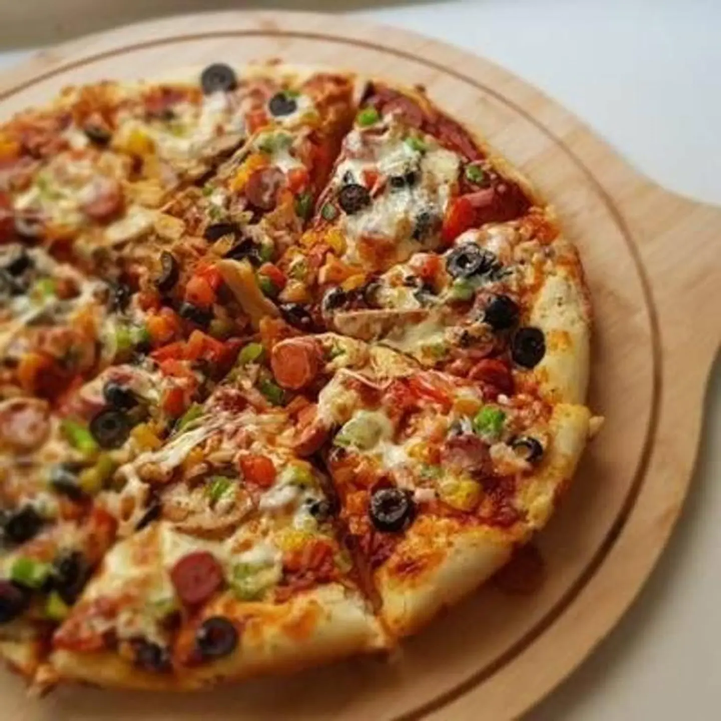 Sausage And Mushroom Pizza