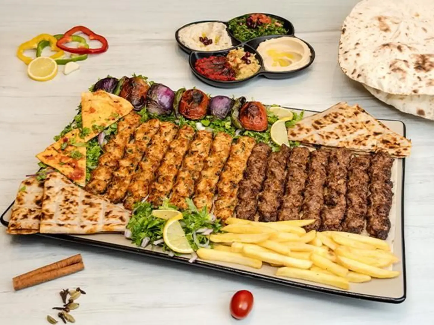 One Kilo Of Mixed Kebab