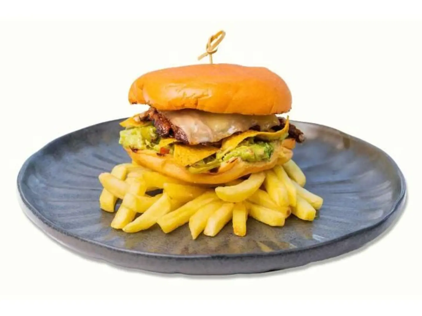 برجر جواكامولي مع الكراك