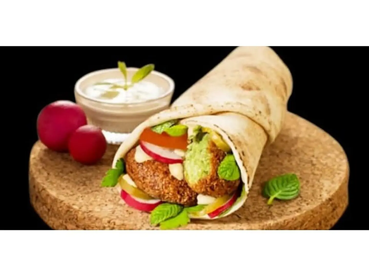 Falafel With Labna