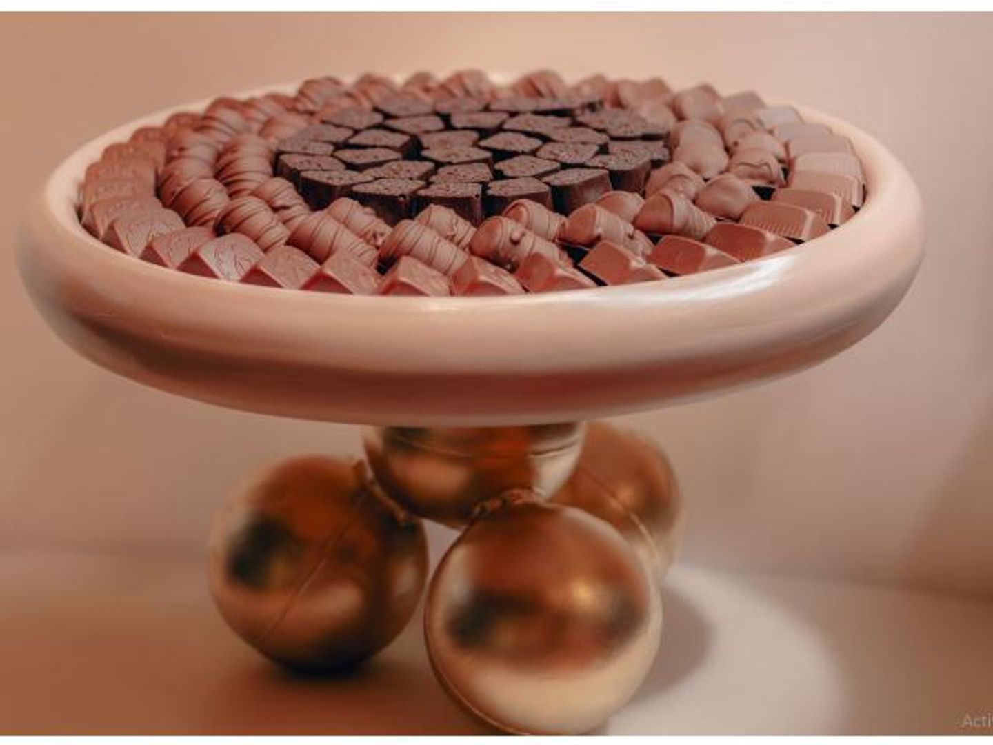 Chocolate Tray With Base