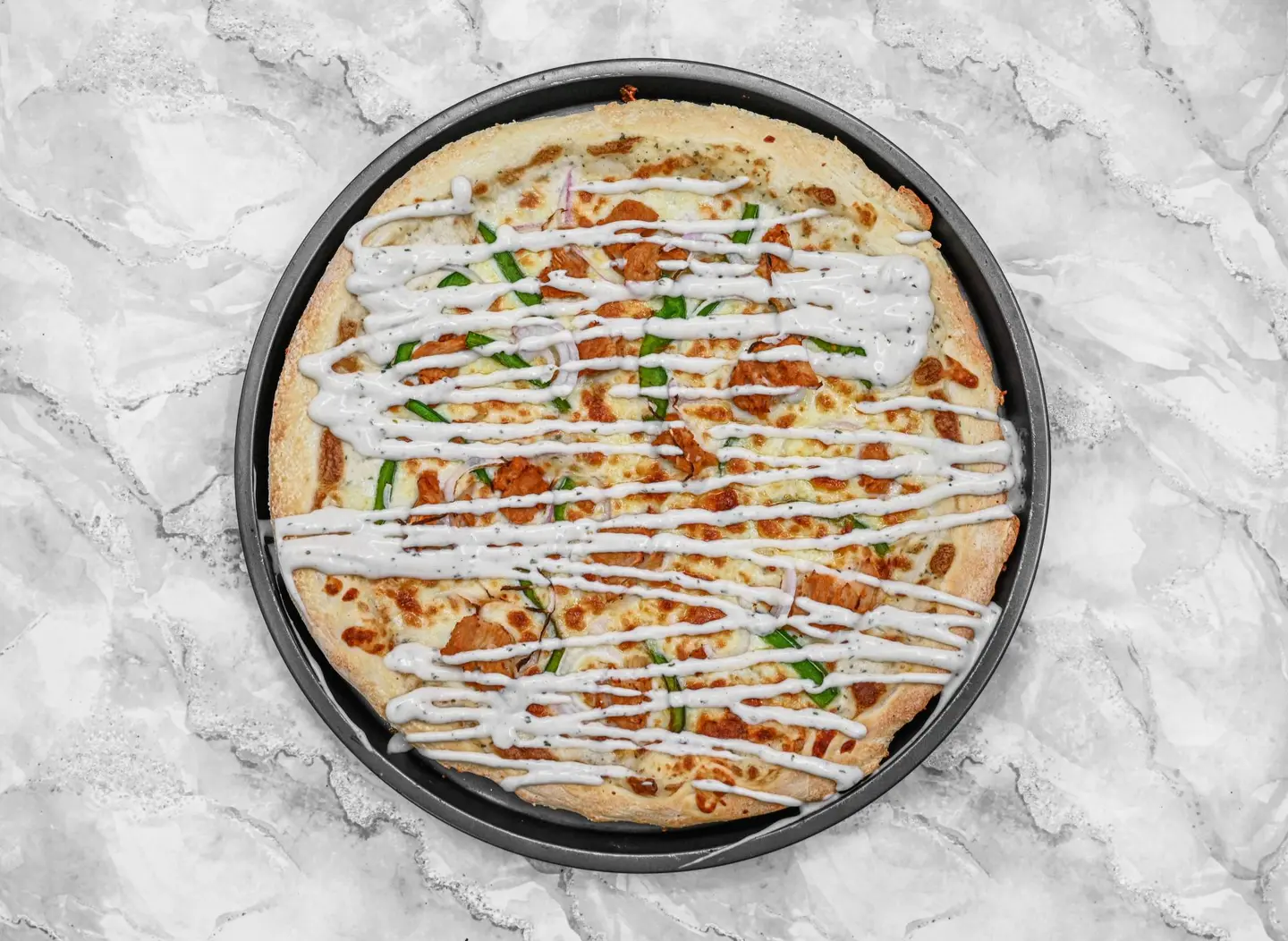 Ranch Chicken Pizza