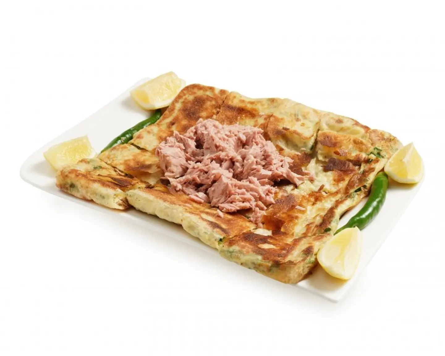 Tuna Mutabaq With Cheese
