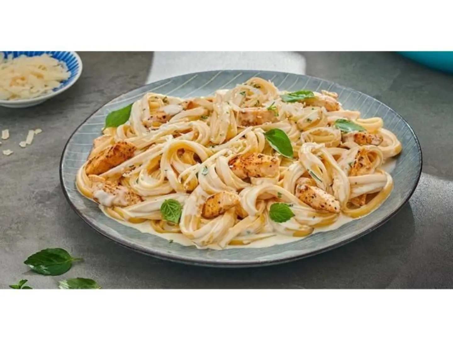 Pasta Chicken Alfredo Arabiatha