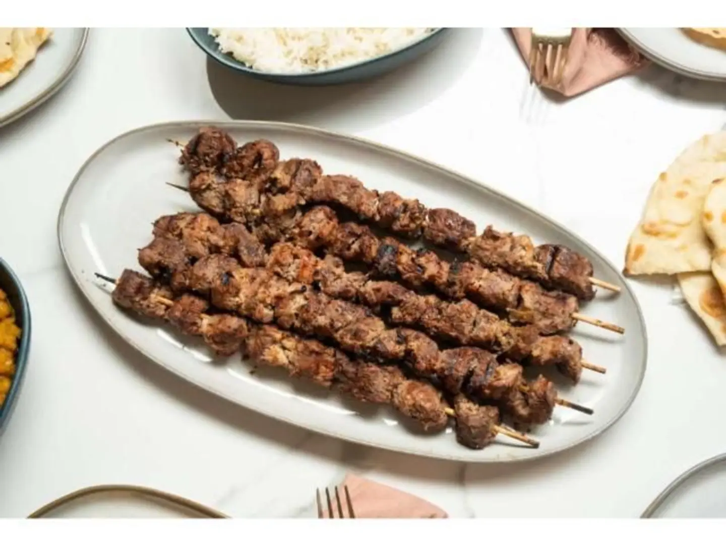 لحم بيهاري كباب