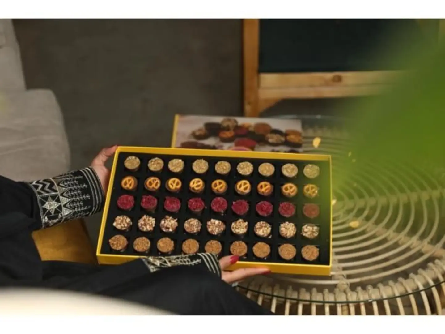 فن الشوكلاتة برتزل فاخر مشكل