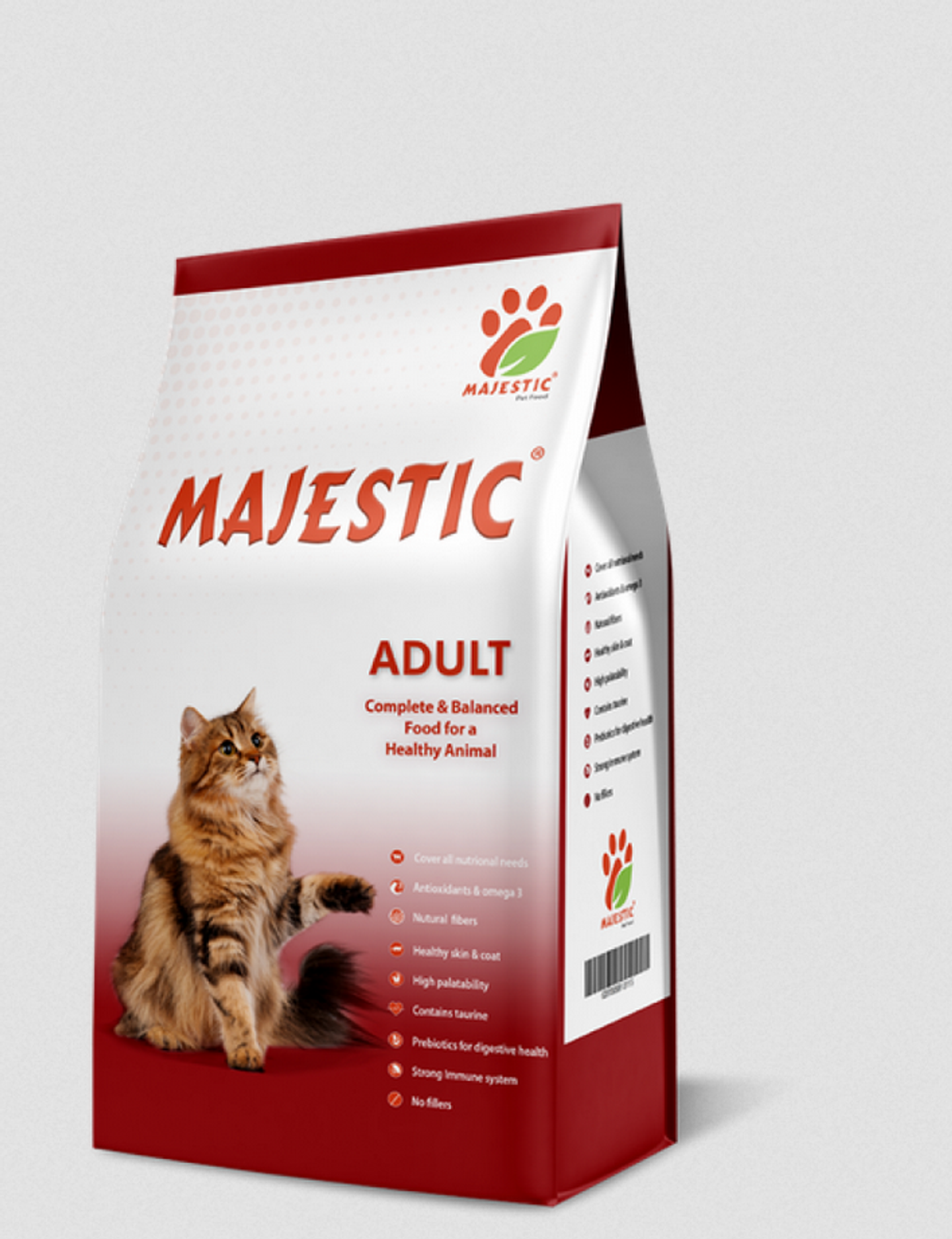 Majestic Dry Food For Adult Cats – 1.2 Kg