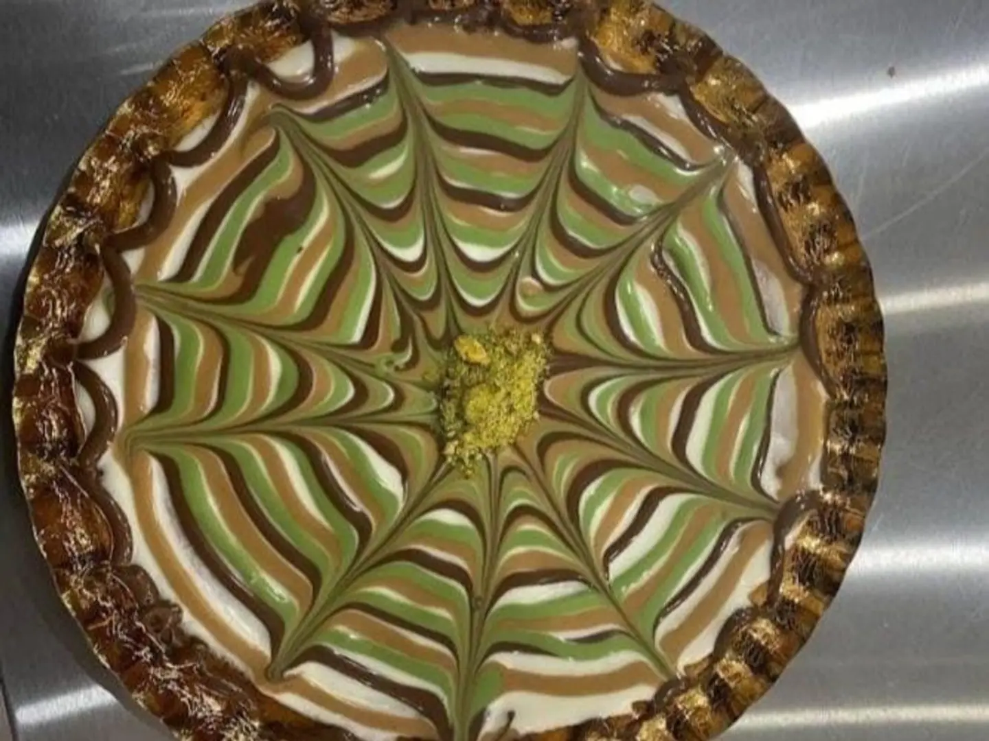 كنافه قشطه صوصات