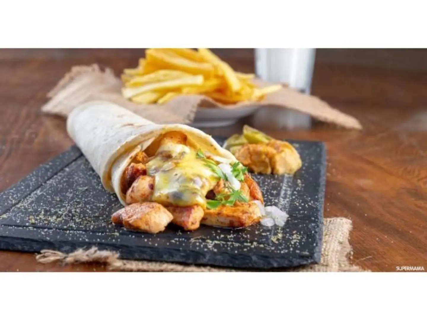 Shawarma Chicken With Cheese