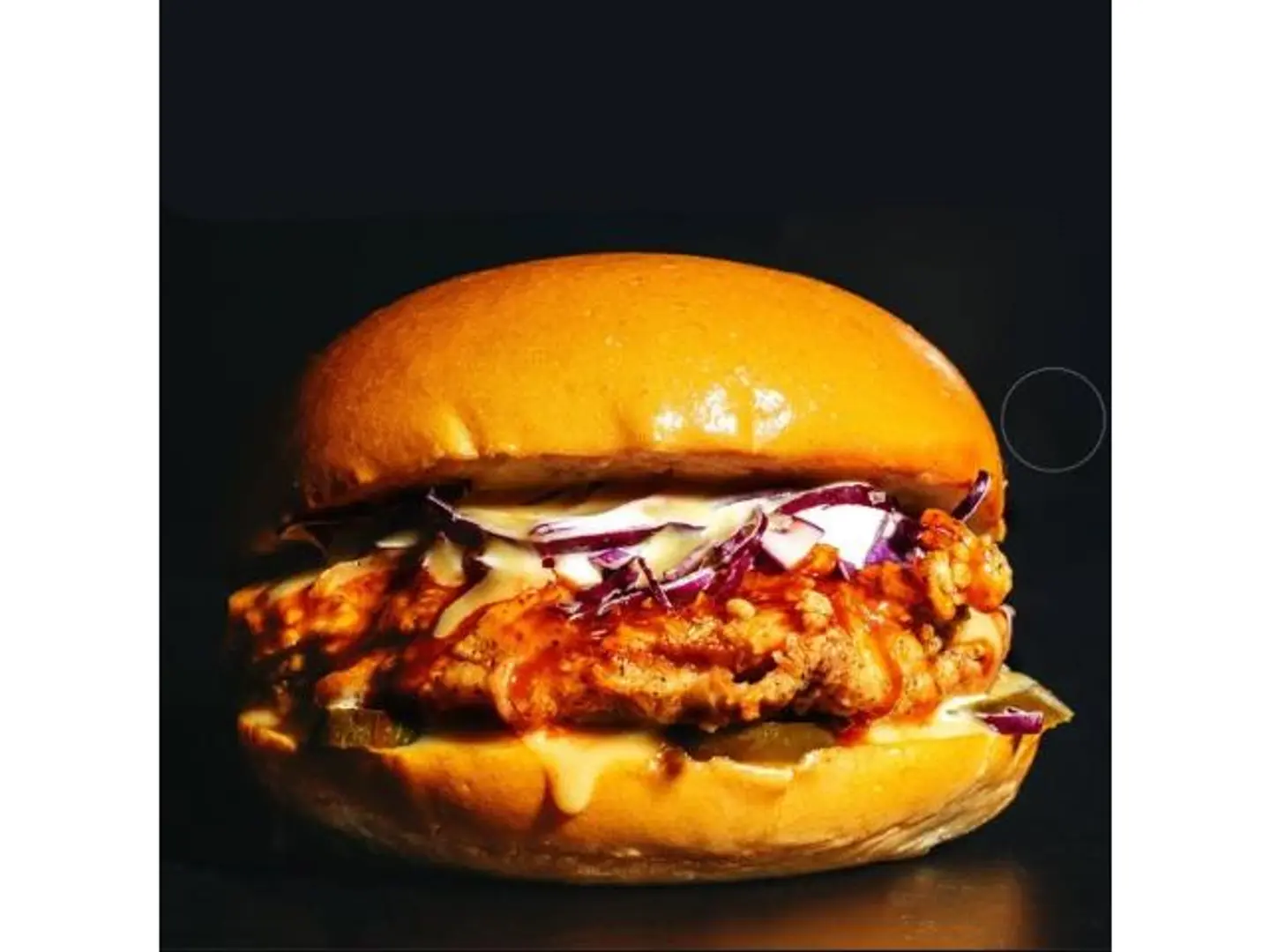 برجر كرسبي دجاج سبايسي