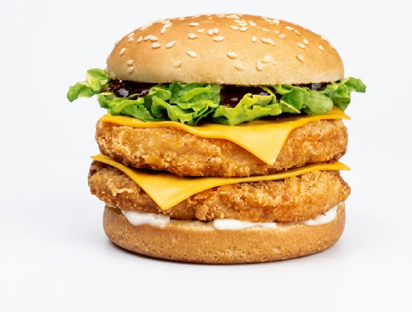 برجر دجاج دبل