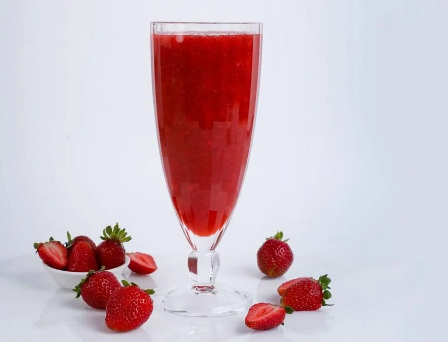 عصير فراولة