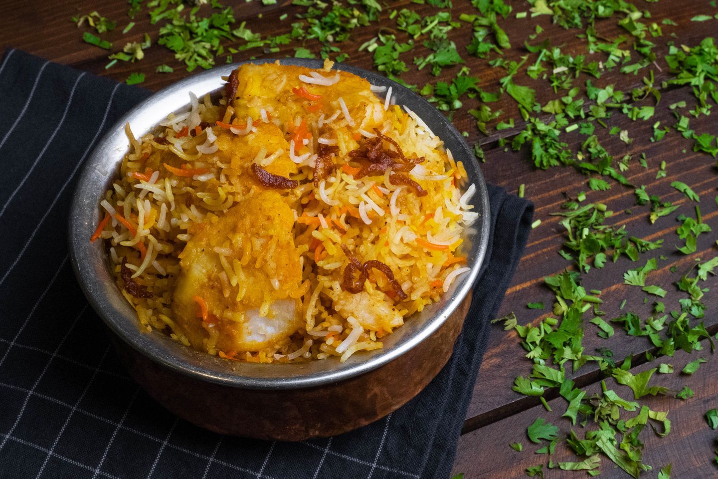 برياني سمك