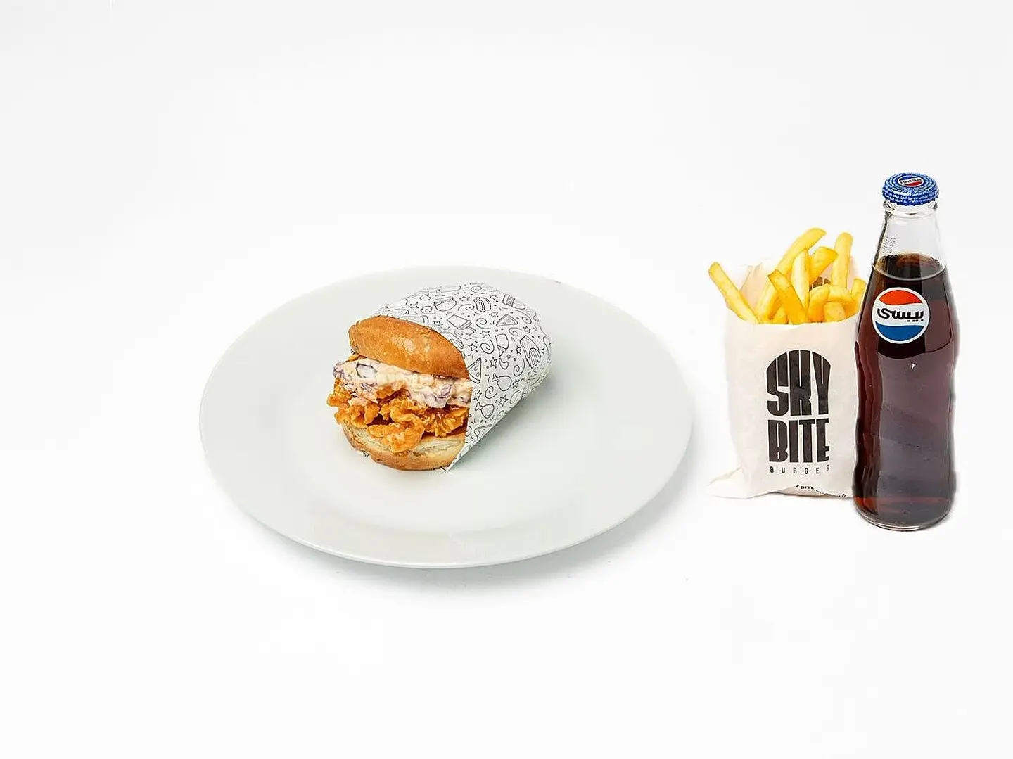 تشكن بافلو وجبه