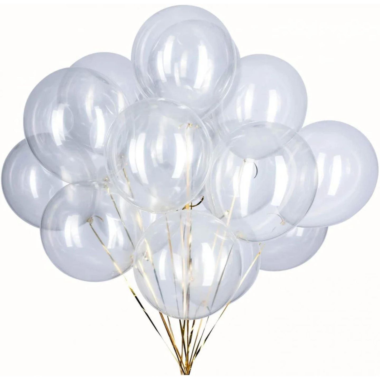 Plain Transparent Latex Balloon