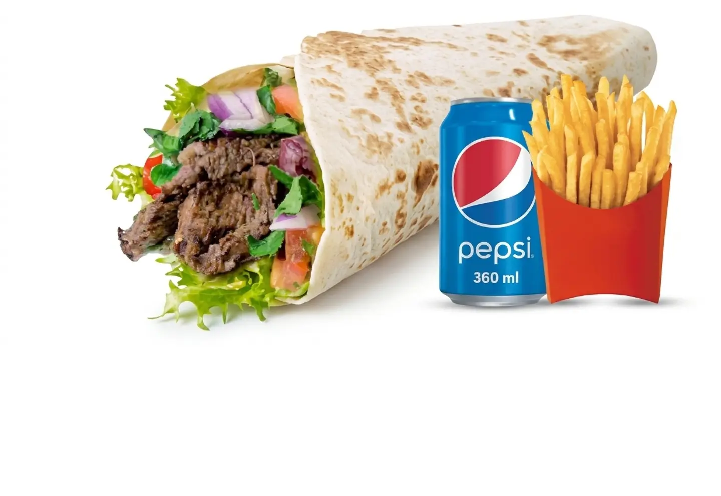 Kabab Tortilla Meal