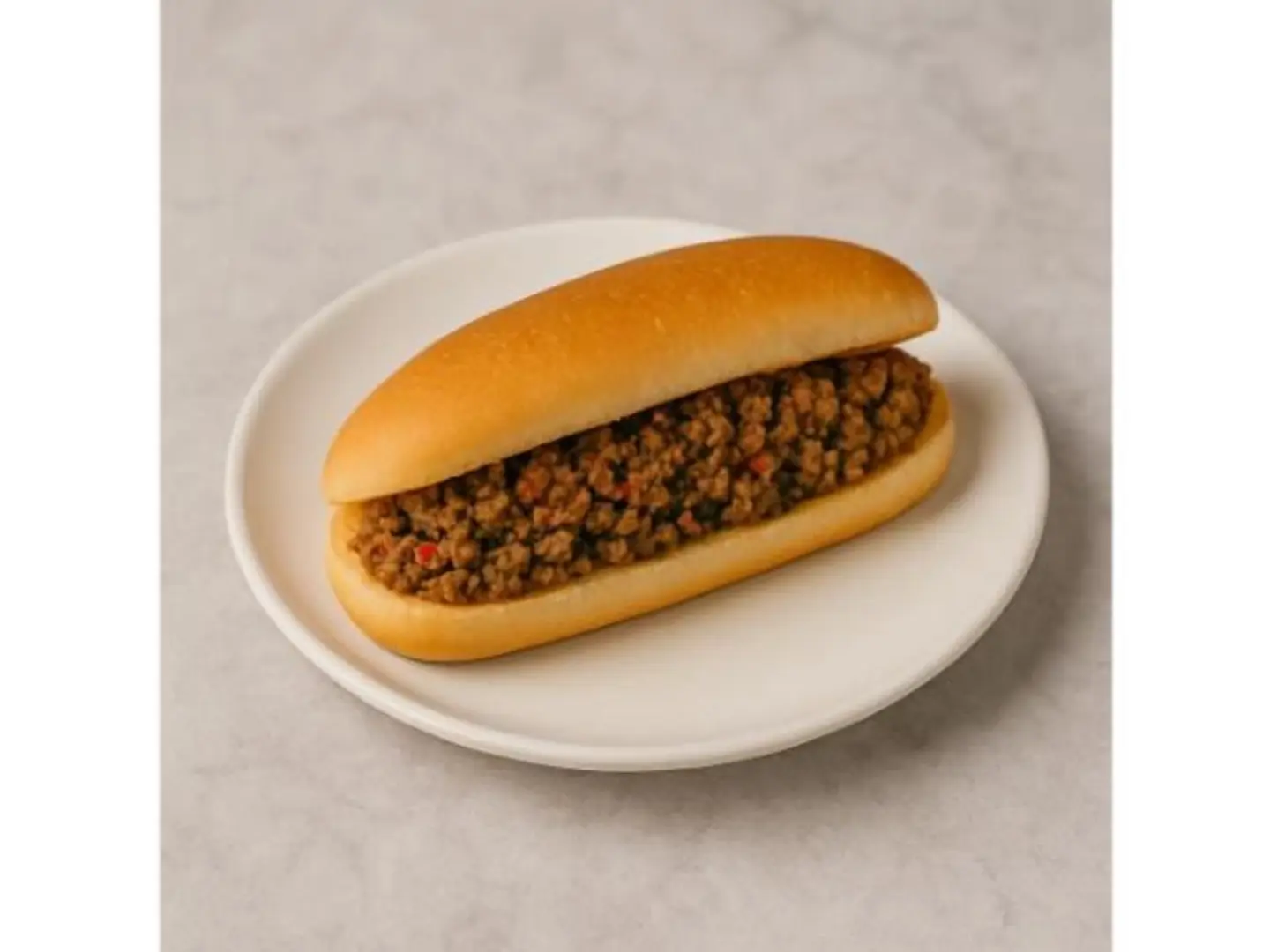 ساندوتش لحم مفروم