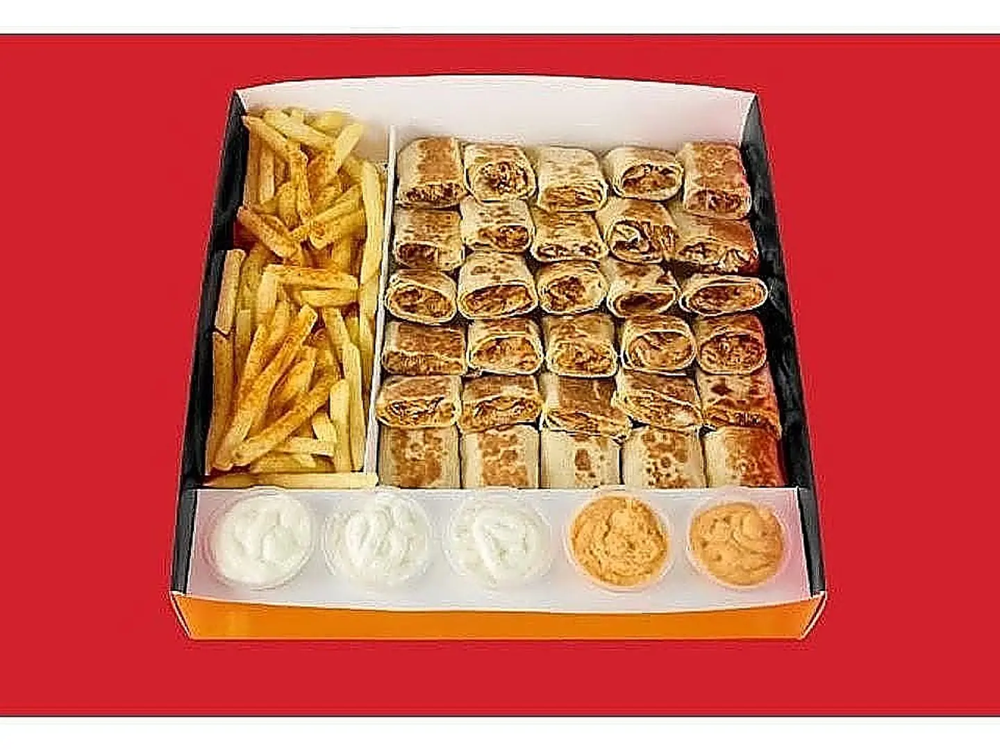 علبة شاورما مشكل ١٢ قطعة