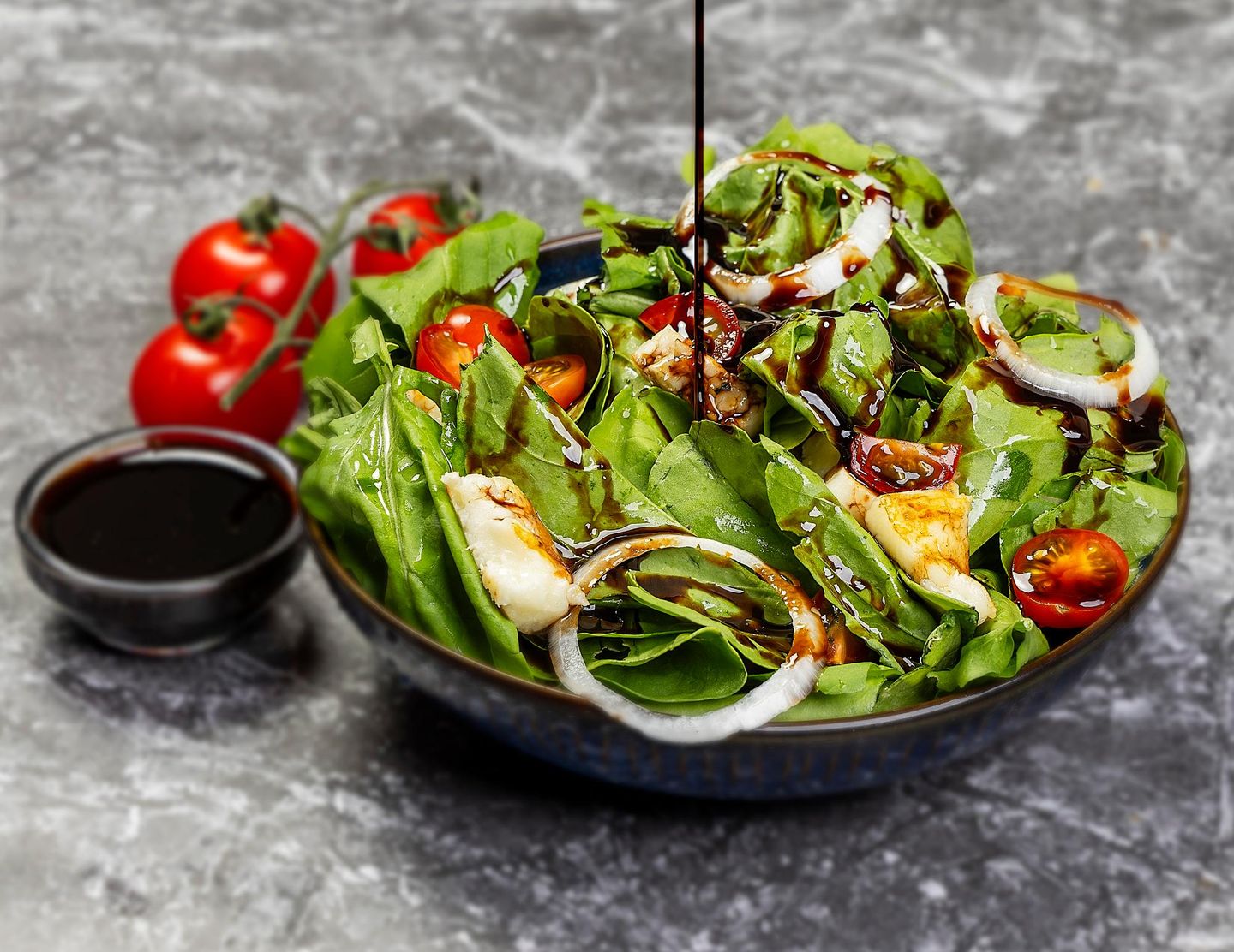 Arugula  Halloum Salad