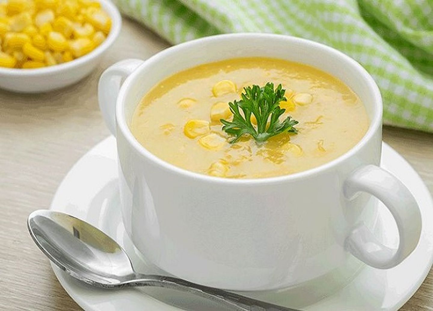 شوربة كريمة الذرة