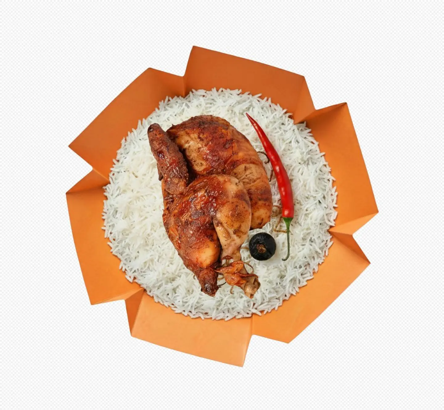 Half Grilled Chicken Special Peshawari