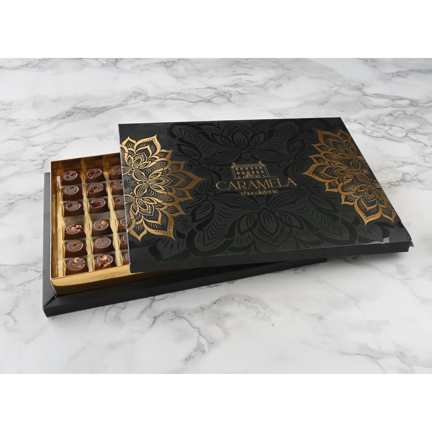 Black Chocolate Box