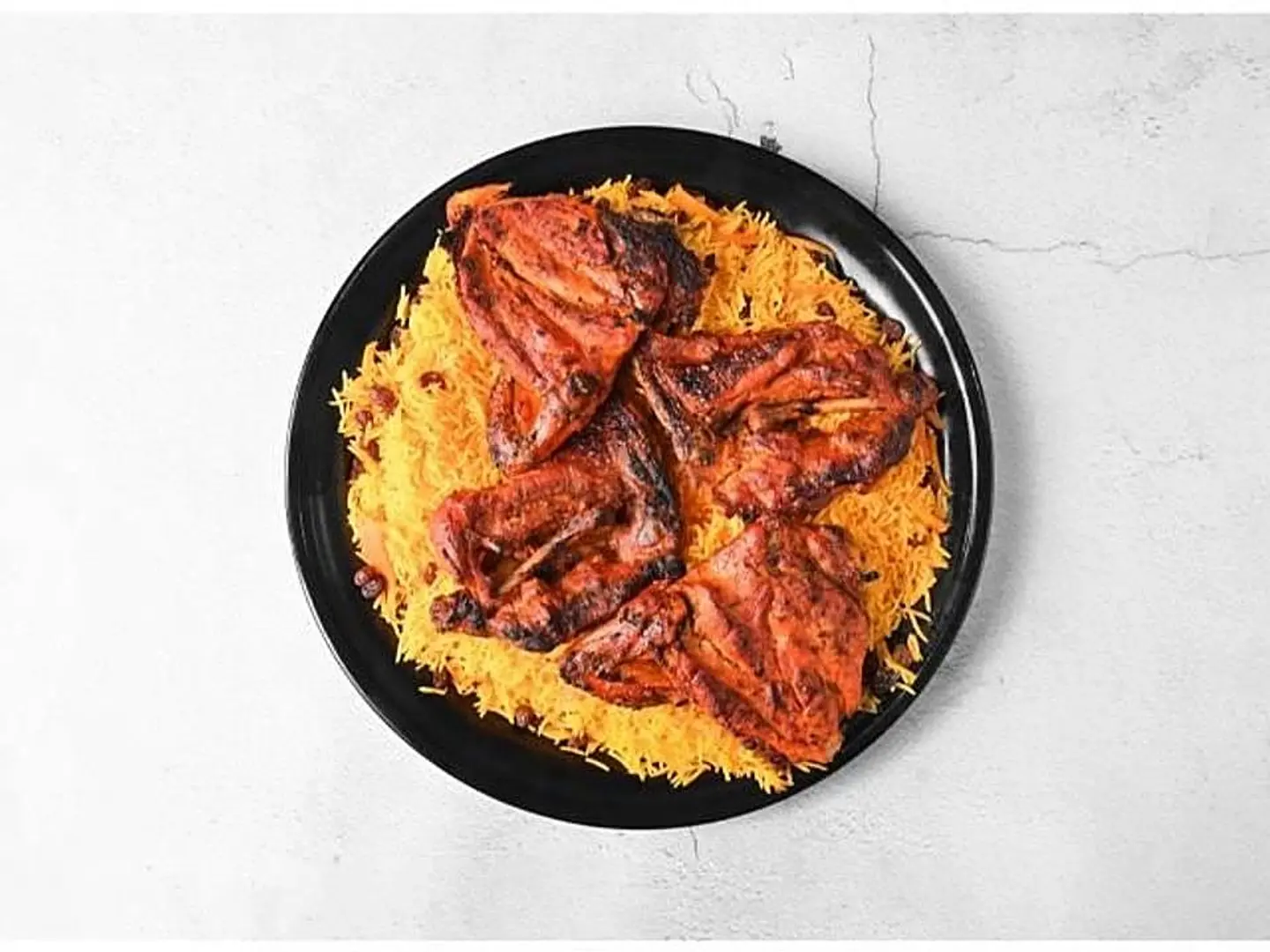 Half Shish Grilled Chicken With Rice