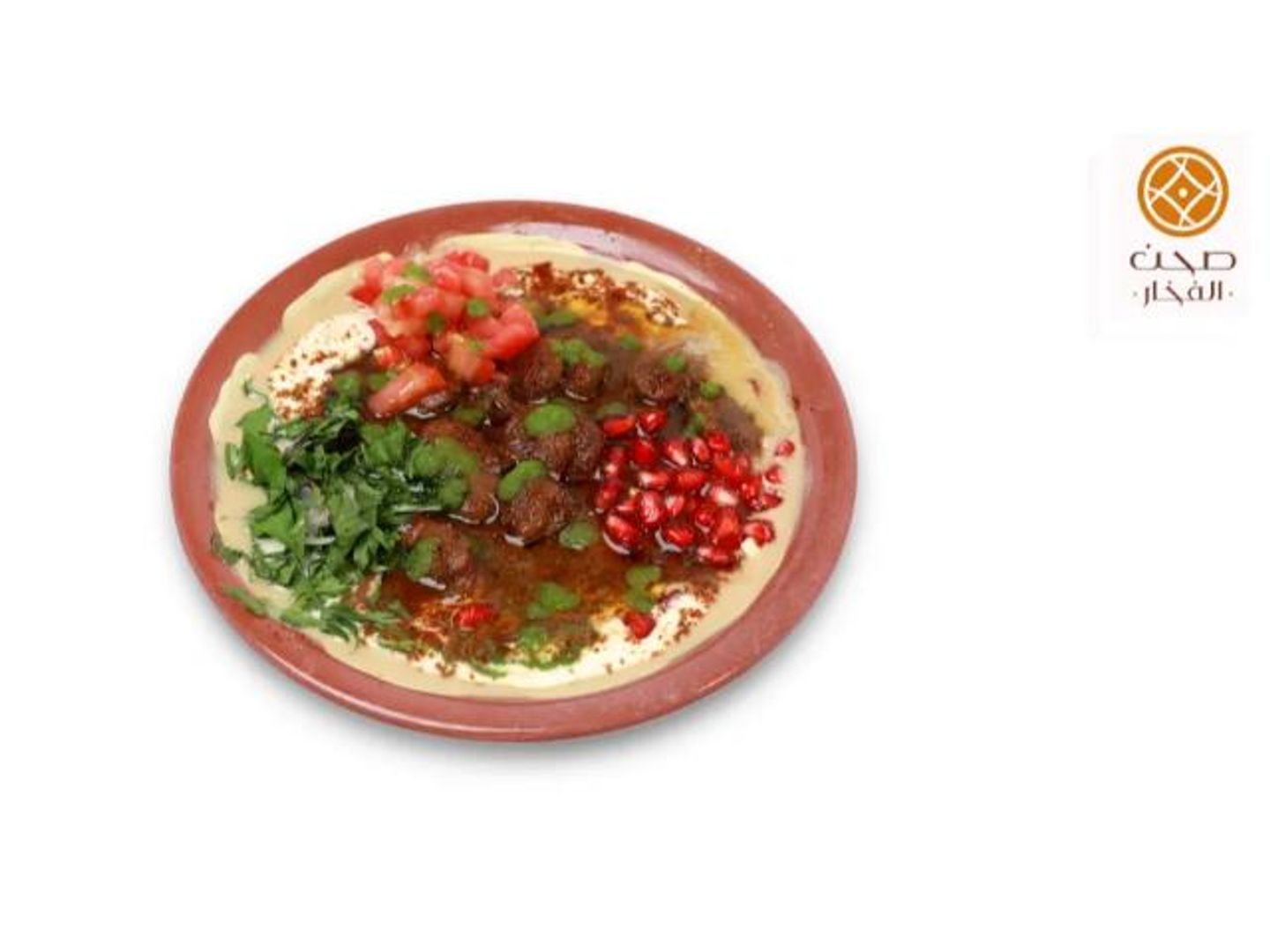 فول شامي حب بالطحينة