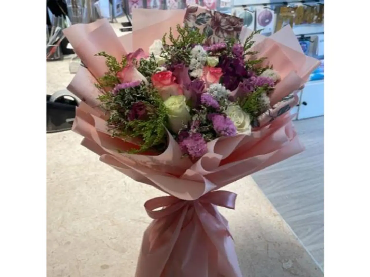 Purple Flowers Bouquet