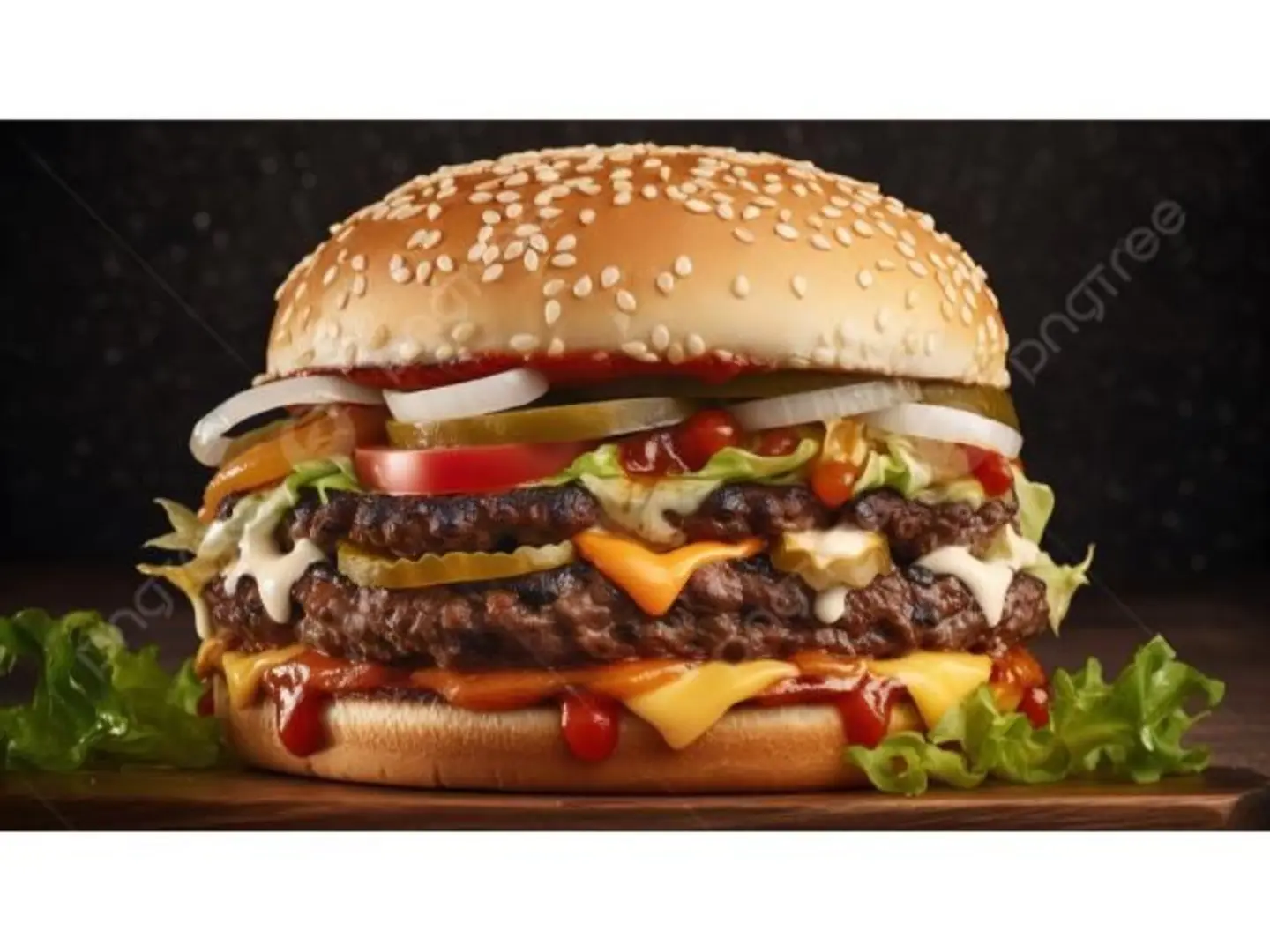 King Beef Burger Meal