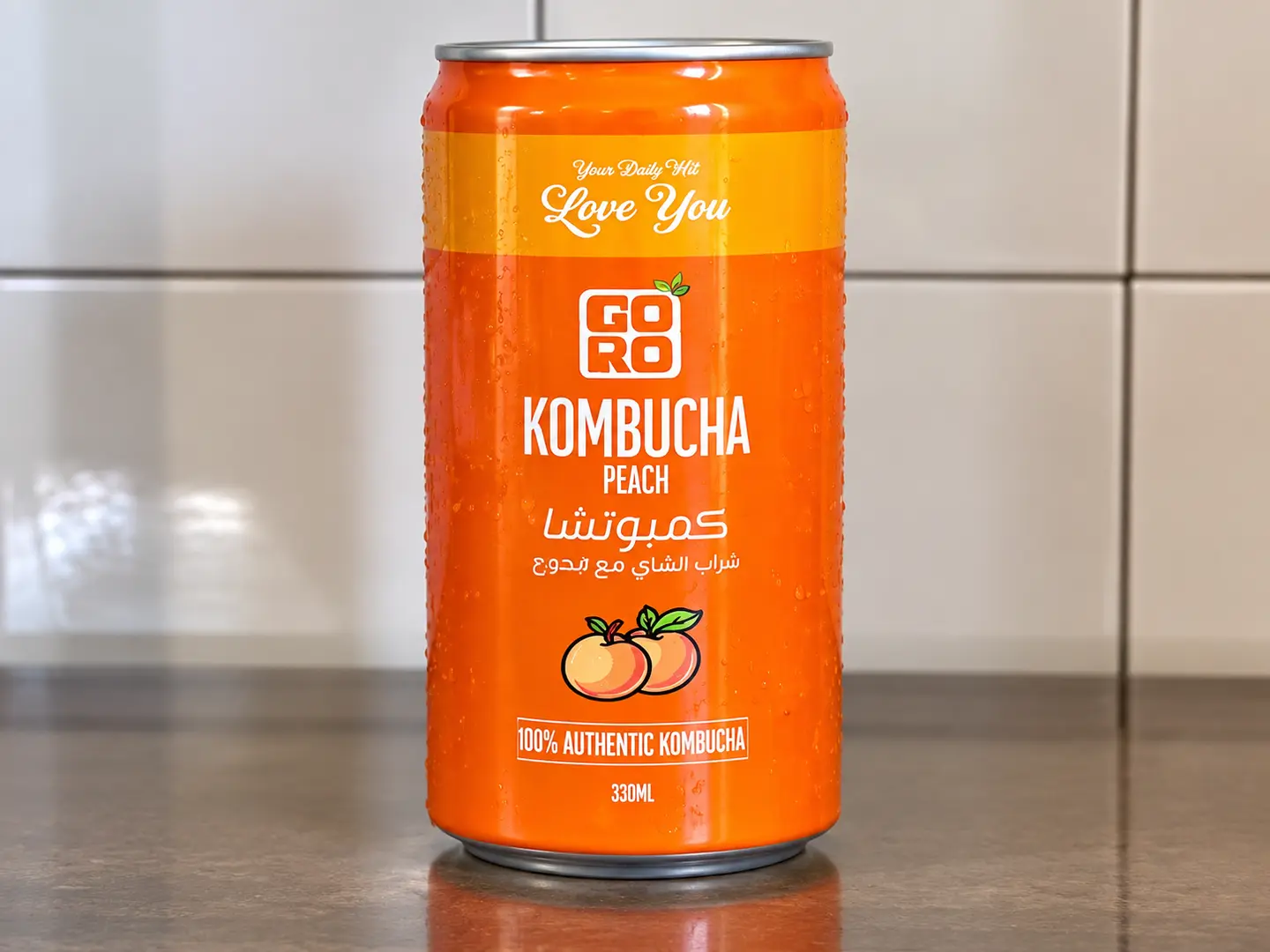 Goro Kombucha Peach