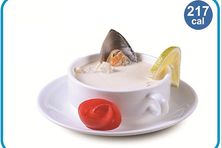 شوربة بحرية بالكريمة