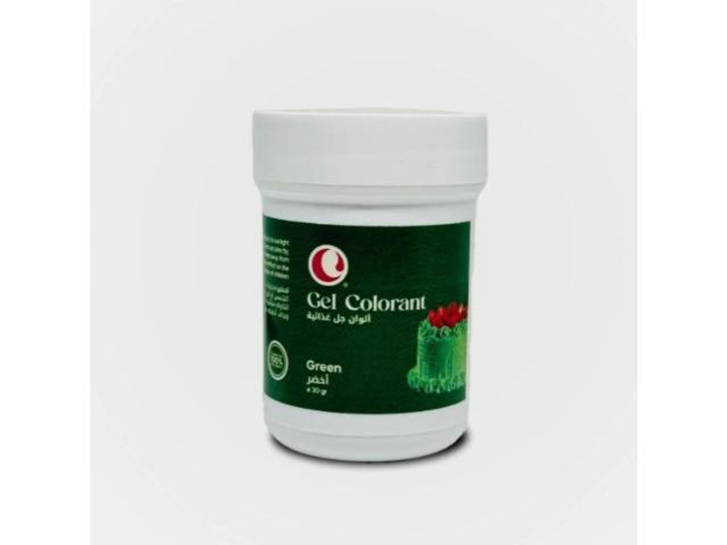 لون جل غذائي اخضر 30 جرام