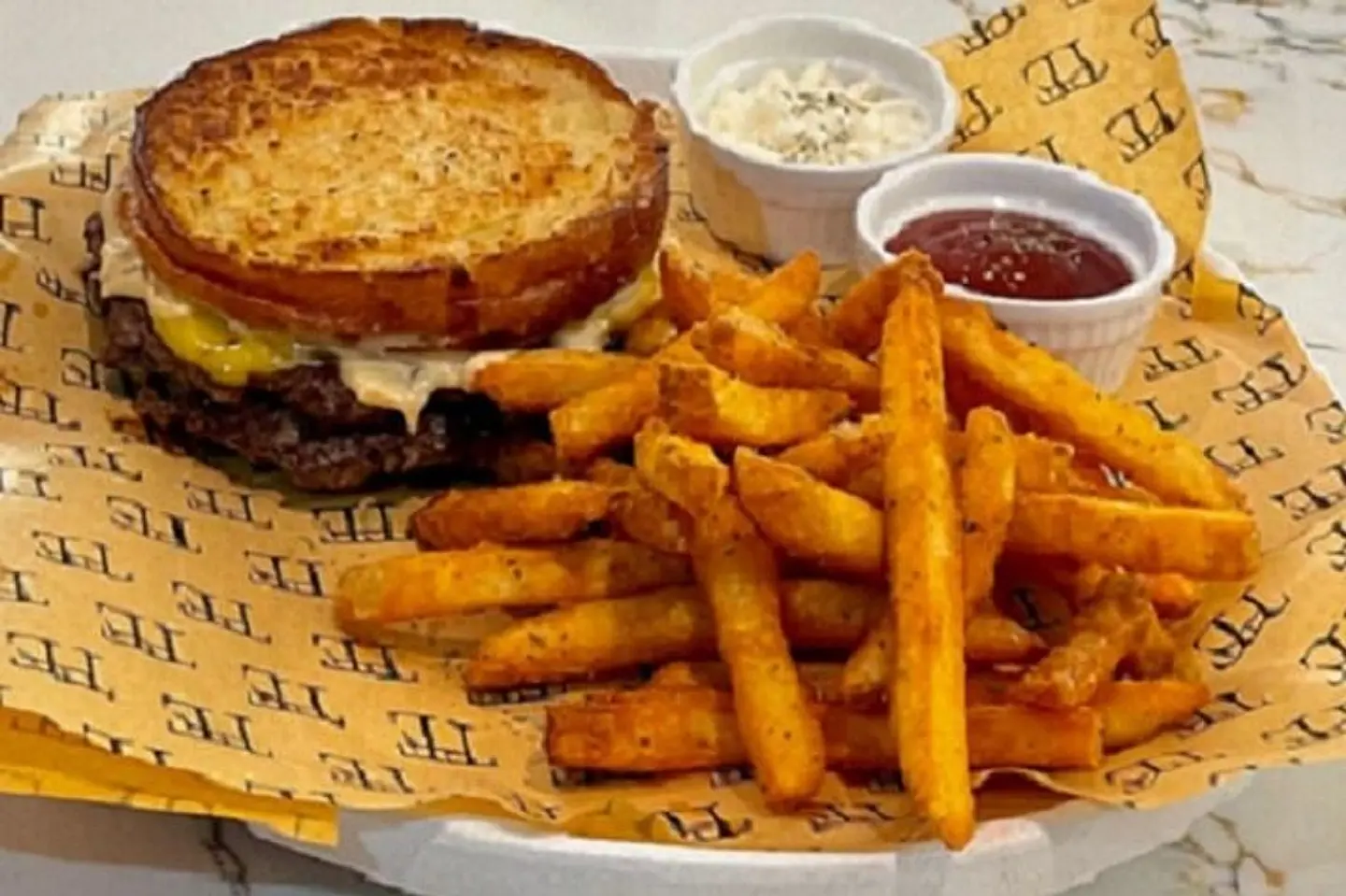 The Grilled Cheese Burger
