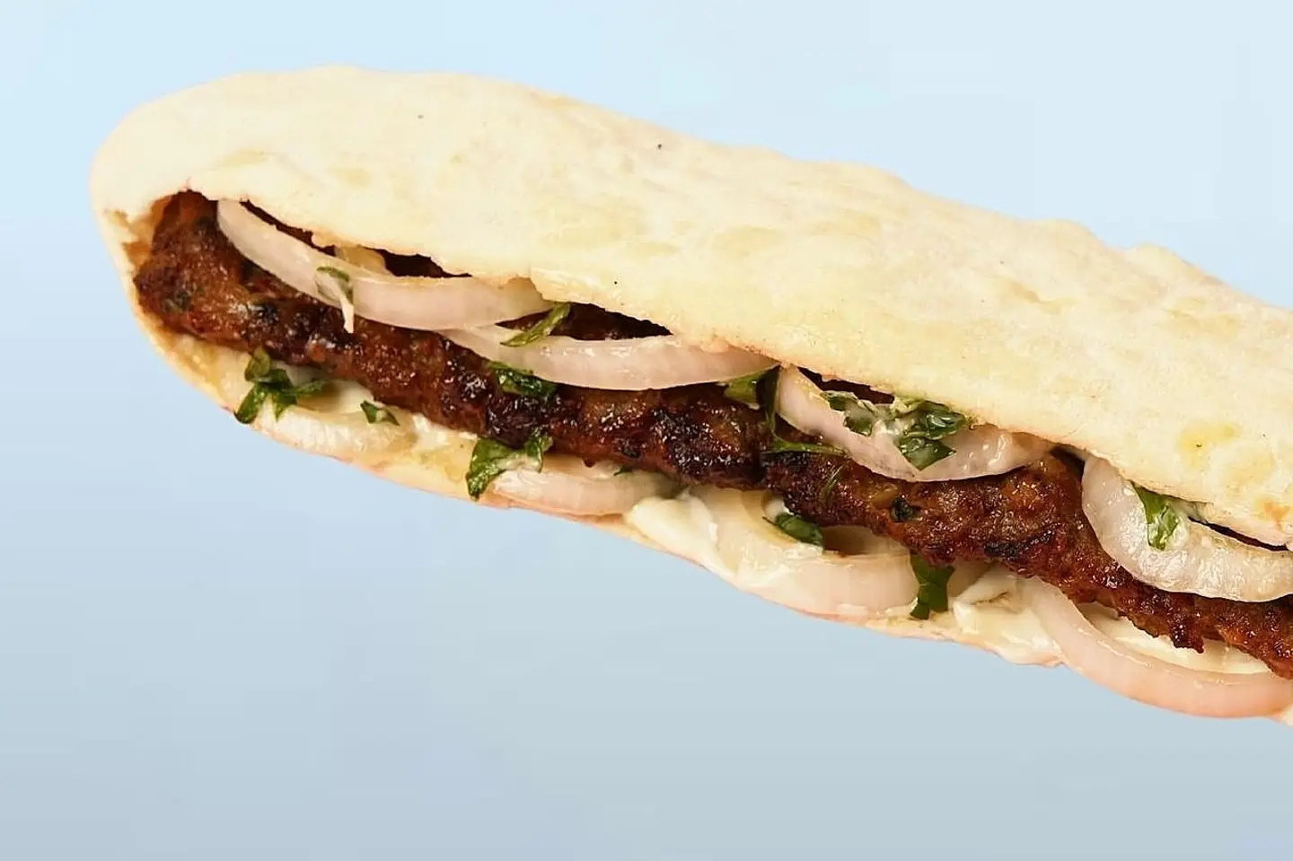 كباب دجاج صاج وجبة