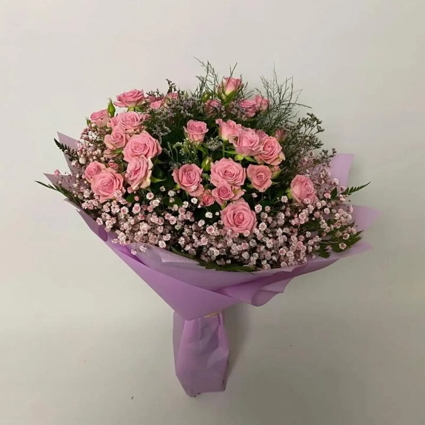 Baby Rose Bouquet Purple