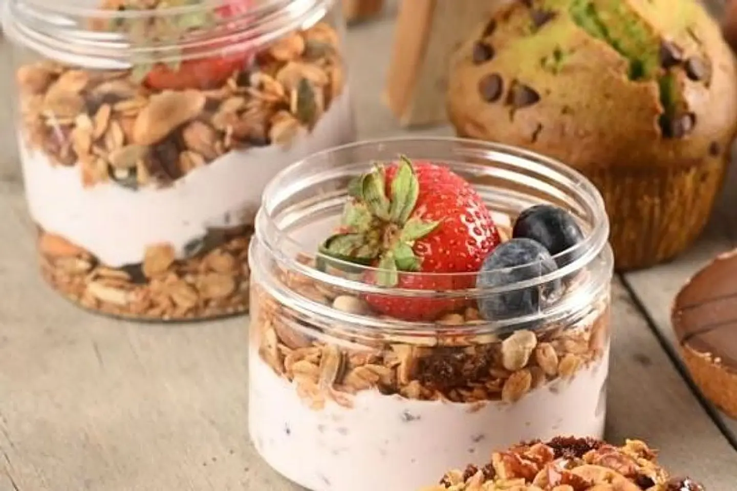 Greek Laban With Fruits And Granola