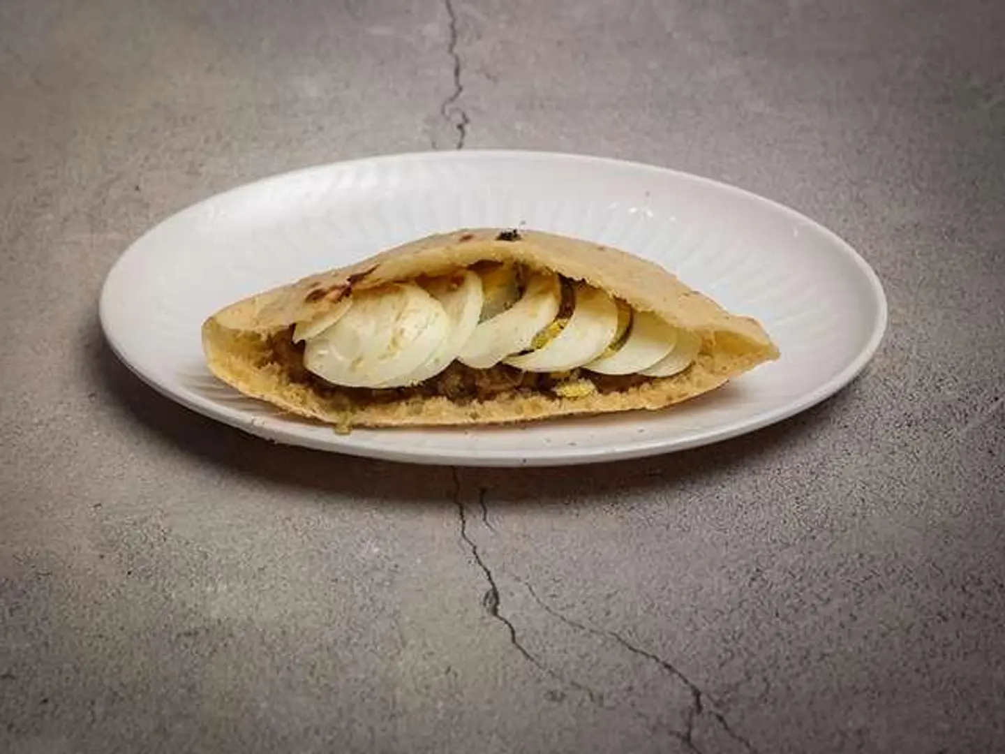 Foul With Egg Sandwich