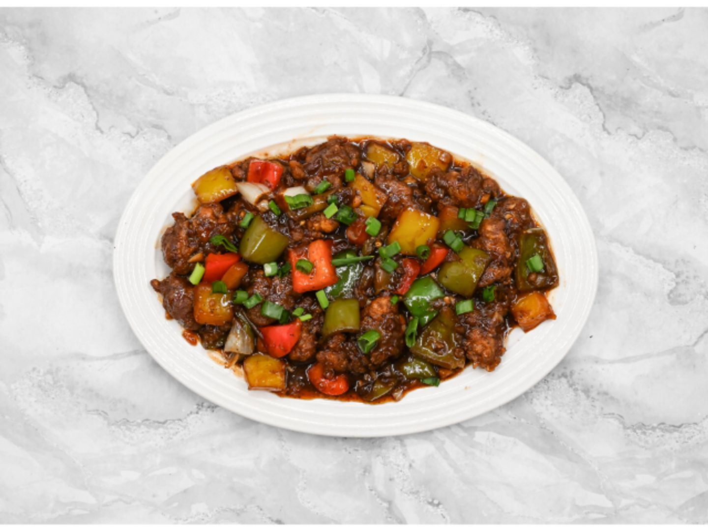 Meat With Black Pepper Sauce