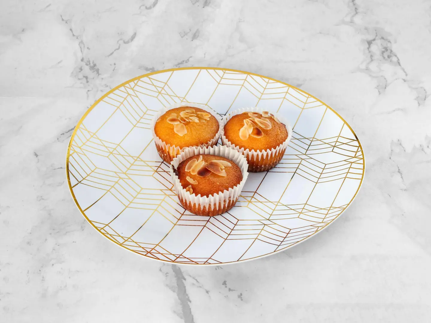 Small Almond Basbousa