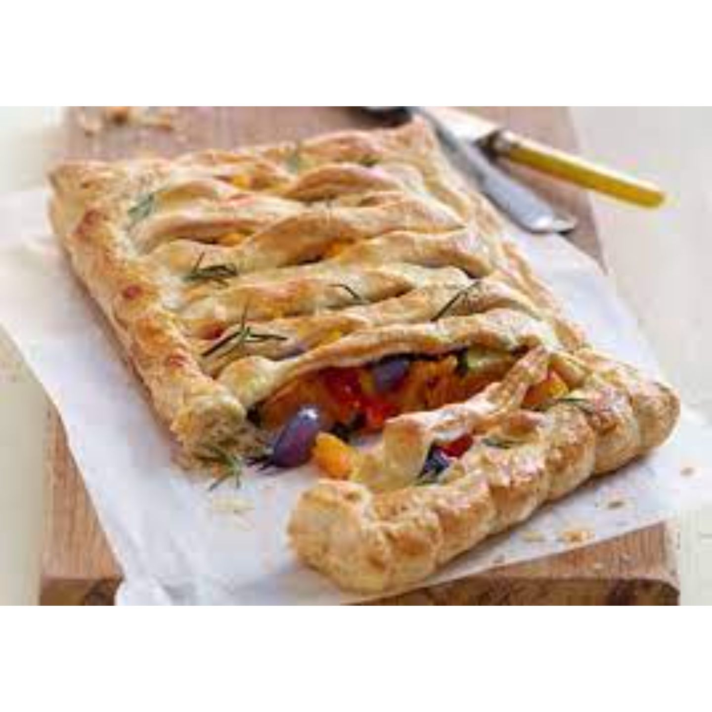 فطيرة تونة بالخضار
