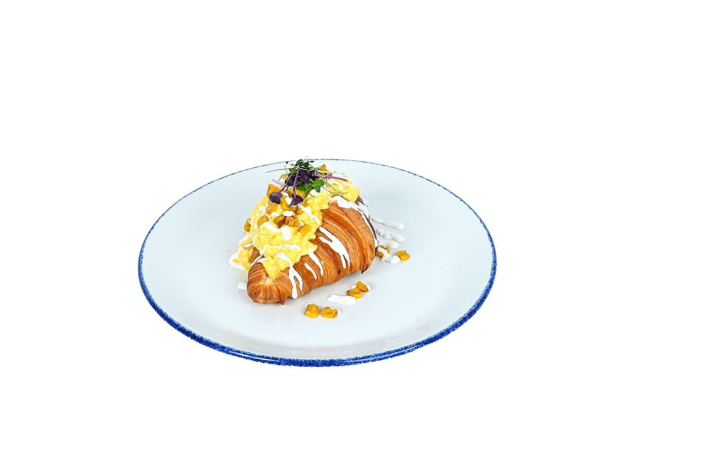 كرواسون البيض المخفوق