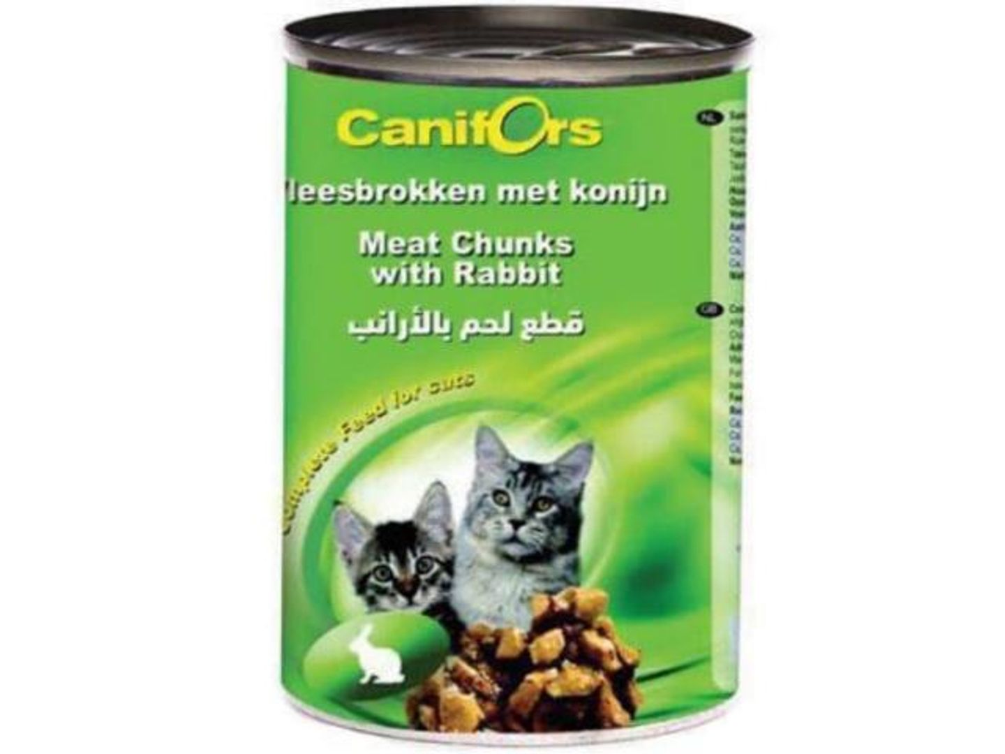 Canifors Rabbit Meat Chunks Wet Cat Food, 410g
