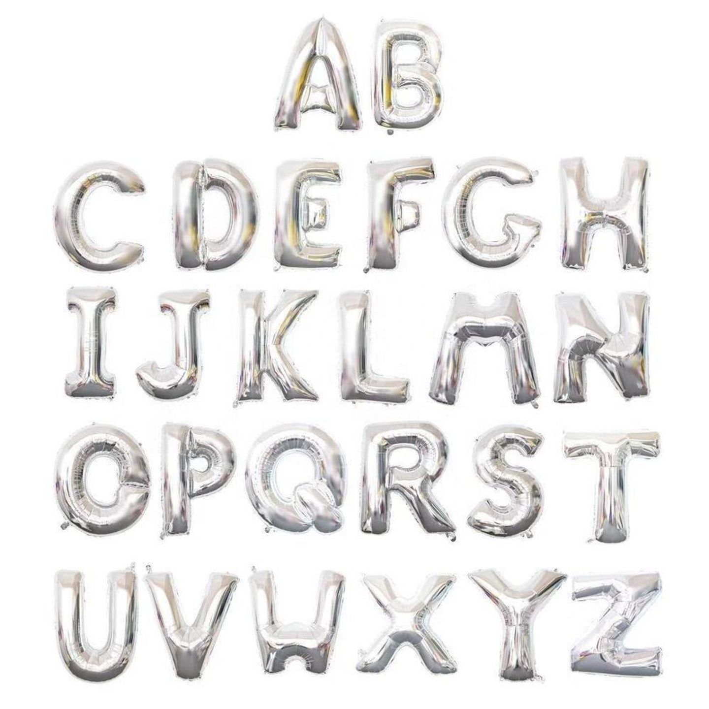 Large Flying Helium Letters